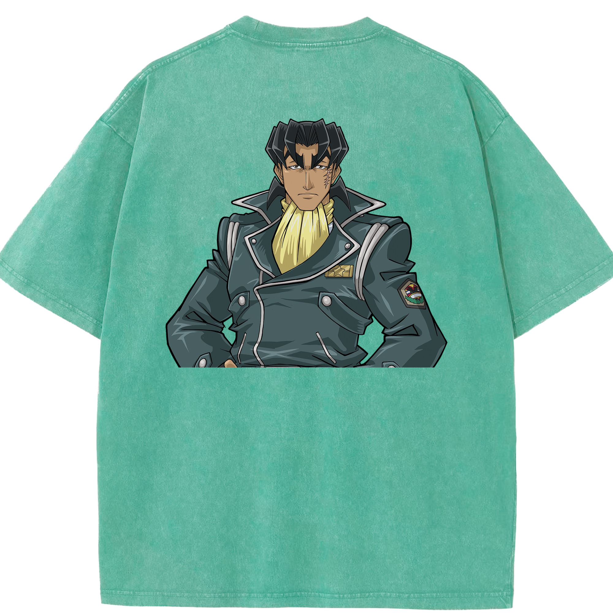 （画像用） 遊☆戯☆王 Yu-Gi-Oh! 綿100% ヴィンテージ風 半袖Tシャツ（背面プリント）